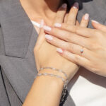 damskie bransoletki srebrne