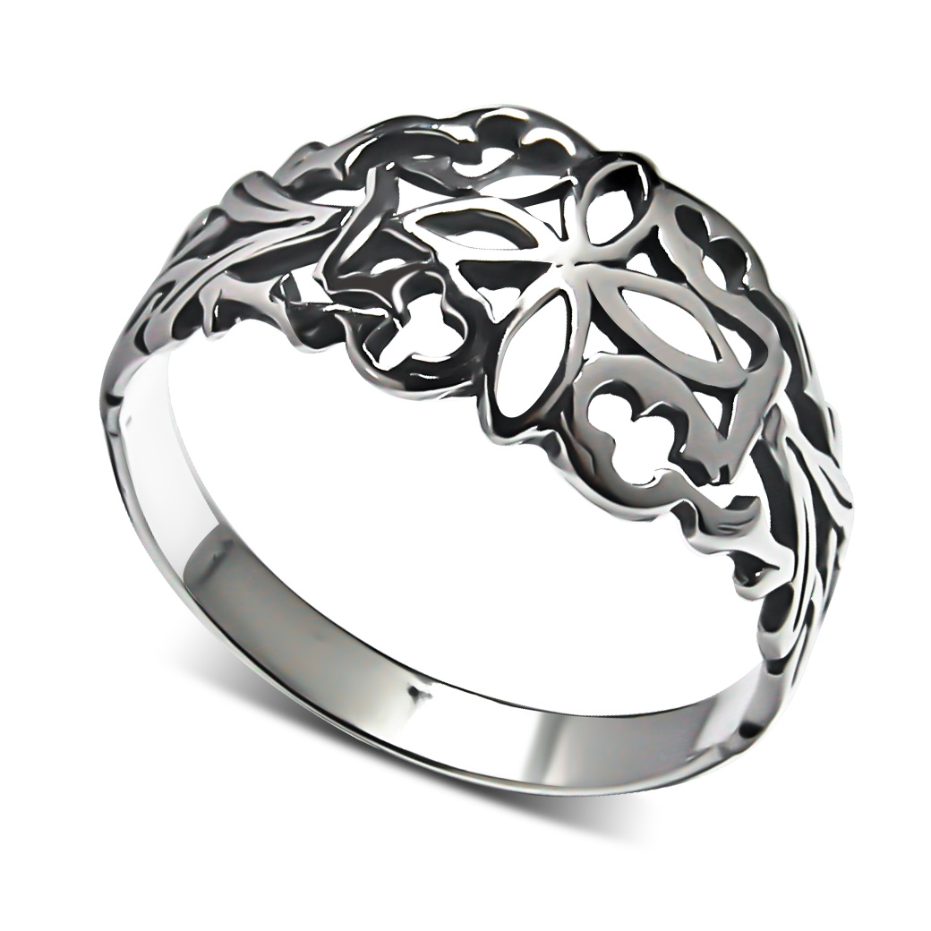 Pierścionek ażurowy srebrny Pierścionek ażurowy srebrny