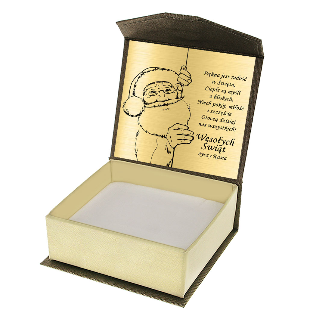 Pudełko z grawerem - Święta Bożego Narodzenia 1