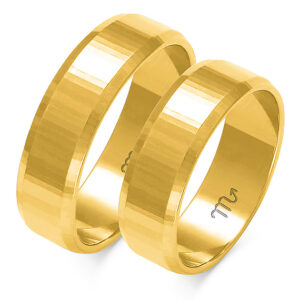 Obrączki z żółtego złota