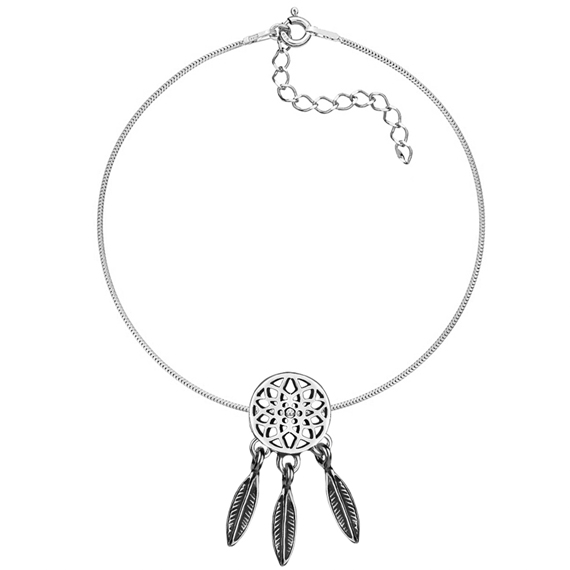 Bransoletka z łapaczem snów 1 Bransoletka z łapaczem snów