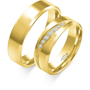 Obrączki z żółtego złota