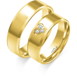 Obrączki z żółtego złota