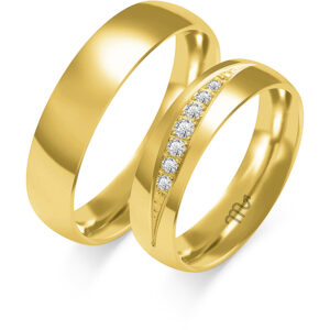 Obrączki z żółtego złota