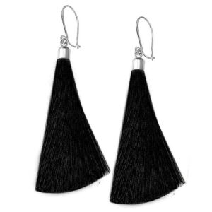 Chwosty jedwabne czarne