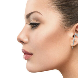 Kolczyk-nausznica błyskawica