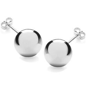 Kolczyki kulki 12 mm