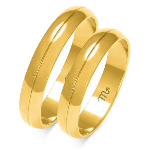 Obrączki z żółtego złota