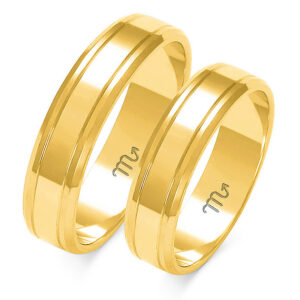 Obrączki z żółtego złota