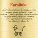 Pudełko z grawerem - Babyshower, dla przyszłej mamy