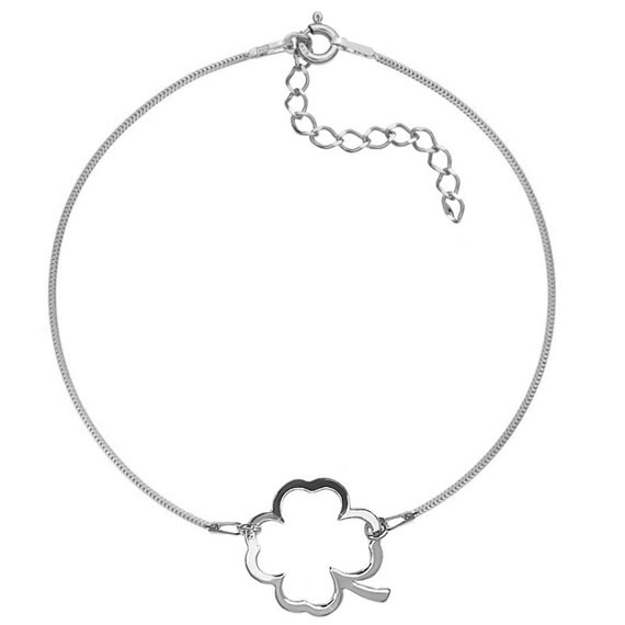 Bransoletka z koniczynką 1 Bransoletka z koniczynką