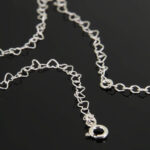 Bransoletka na nogę/kostkę serca