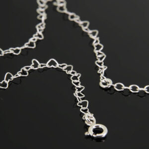 Bransoletka na nogę/kostkę serca