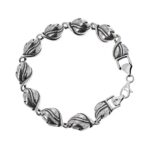 Bransoletka damska liście