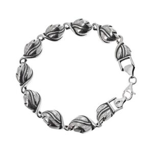 Bransoletka damska liście