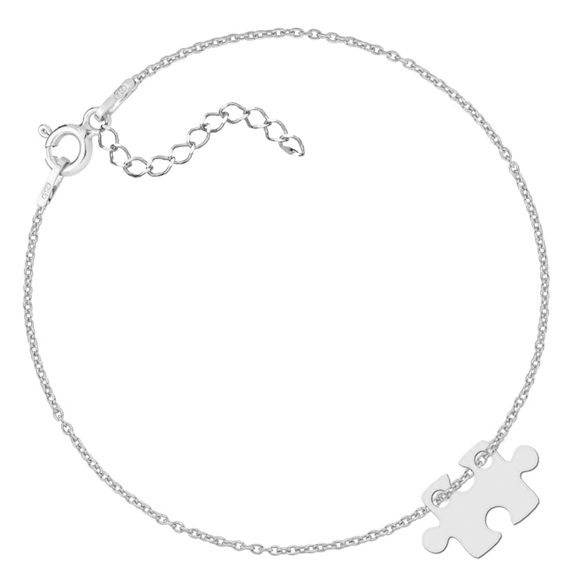 Srebrna bransoletka celebrytka puzzel 1 Srebrna bransoletka celebrytka puzzel