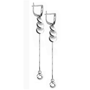 Kolczyki linki z kółkami