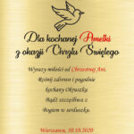 Pudełko z grawerem - Chrzest i Pierwsza Komunia