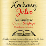 Pudełko z grawerem - Chrzest i Pierwsza Komunia