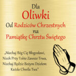 Pudełko z grawerem - Chrzest i Pierwsza Komunia