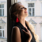 Chwosty jedwabne czarne