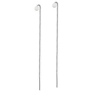 Kolczyki przekładane super długie 15cm kółka 3mm