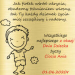 Pudełko z grawerem - dla dziecka