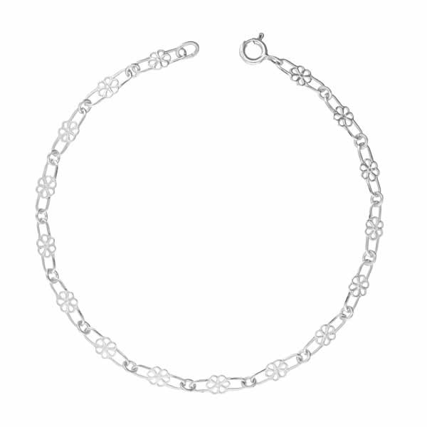 Bransoletka damska kwiaty 1 Bransoletka damska kwiaty