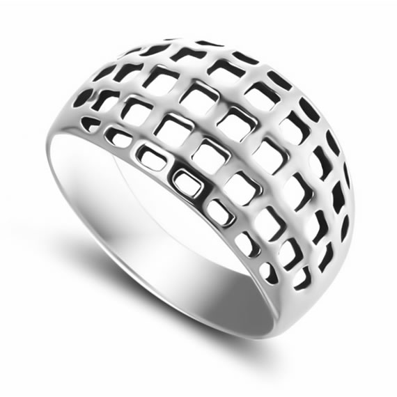 Pierścionek szeroki ażurowy 1 Pierścionek szeroki ażurowy