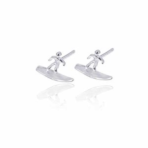 Kolczyki jazda na desce