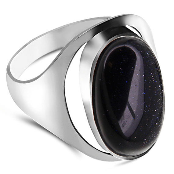 Pierścionek z nocą kairu 20x11mm 1 Pierścionek z nocą kairu 20x11mm