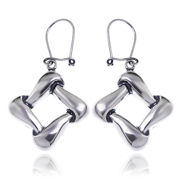 Kolczyki romby 1 Kolczyki romby