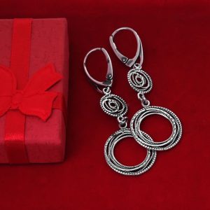 Boho wiszące kółka