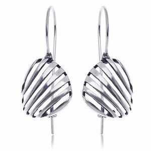 Kolczyki paski oksydowane