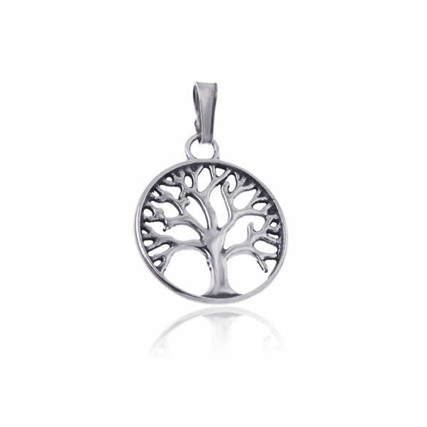 Wisiorek oksydowany drzewko szczęścia 1 Wisiorek oksydowany drzewko szczęścia