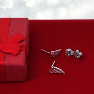 Kolczyki skrzydła 10mm