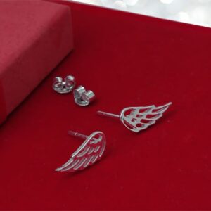 Kolczyki skrzydła 14 mm