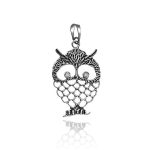 Wisior ażurowa sowa