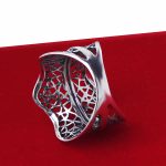 Pierścionek ażurowy