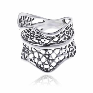 Pierścionek ażurowy