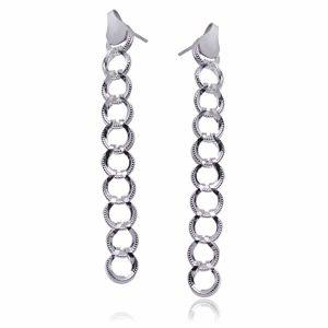 Kolczyki wiszące kółka