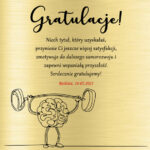 Pudełko z grawerem - Gratulacje