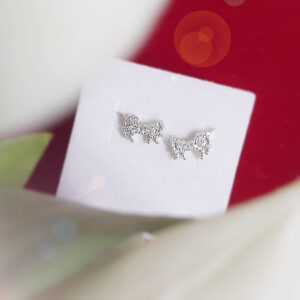 Kolczyki jednorożce z cyrkoniami