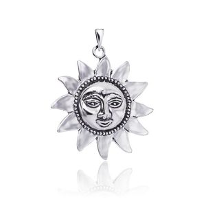 Wisior duże słońce