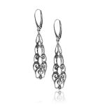 Wiszące ażurowe kolczyki