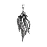 Zdobiony wisiorek z cyrkoniami