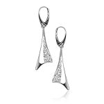 Kolczyki trójkątne ażurowe