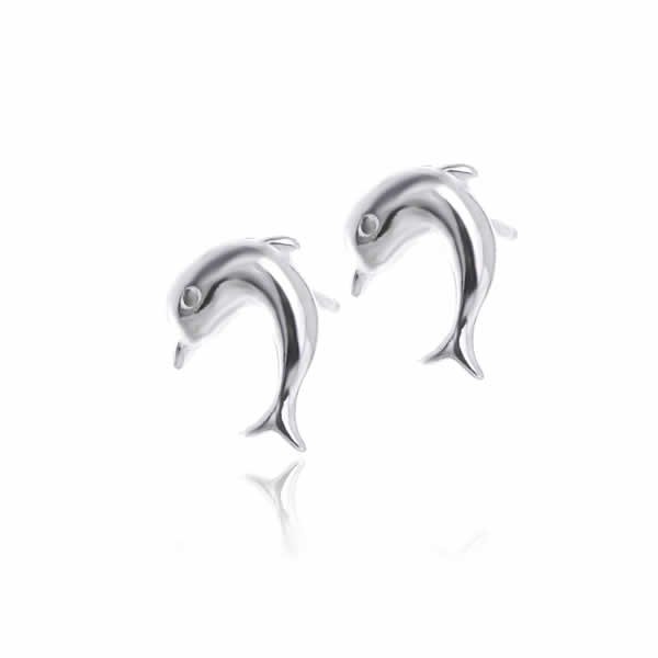Kolczyki delfinki 1 Kolczyki delfinki