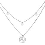 Podwójny naszyjnik z mapą