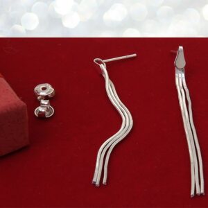 Kolczyki linki potrójne 5cm